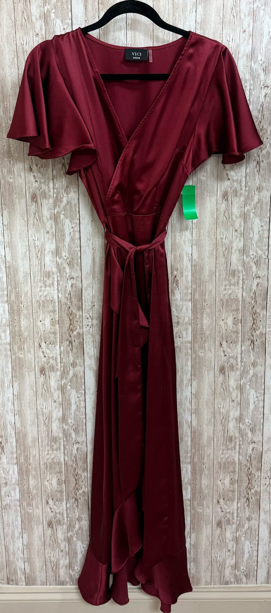 Size M VICI Burgundy Dress