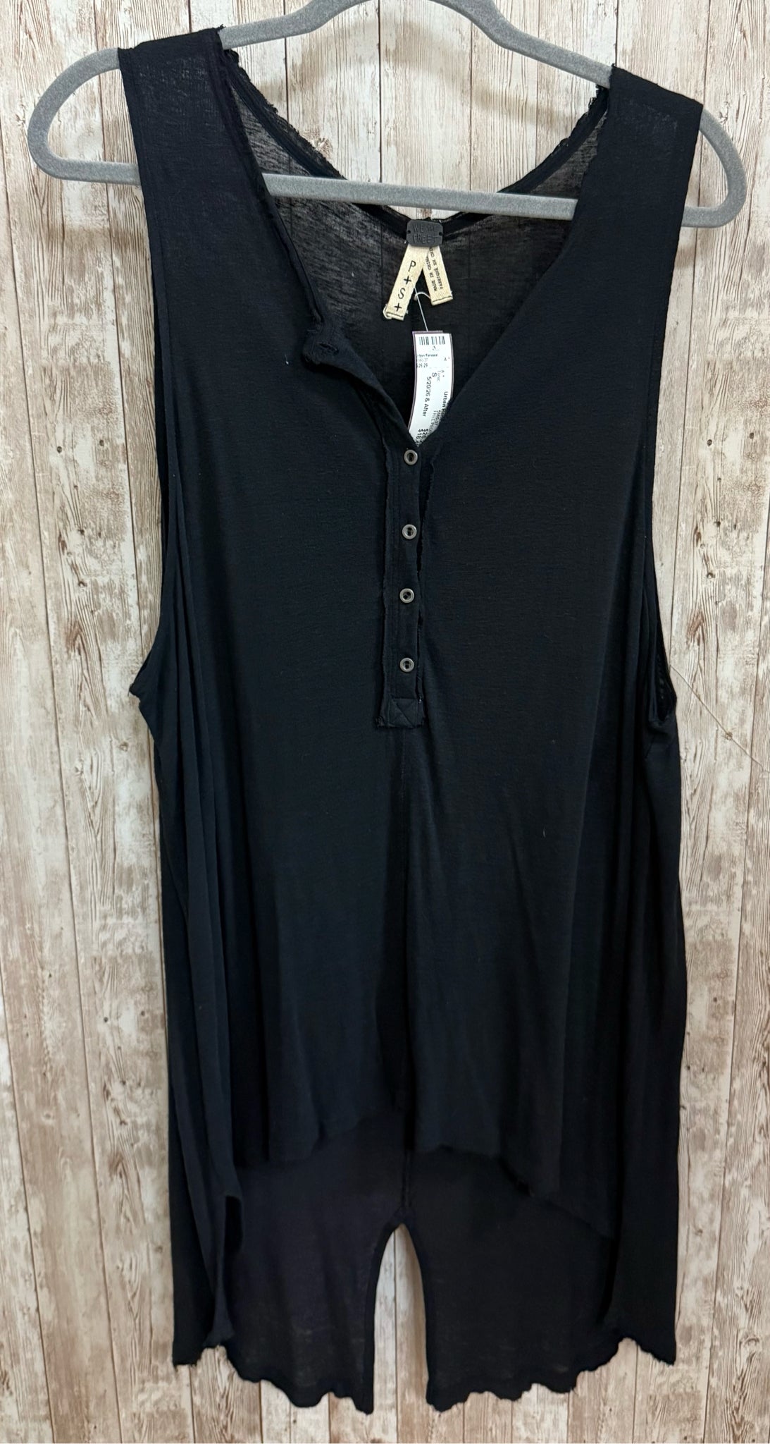 FREE PEOPLE Black Women Size S Tunic