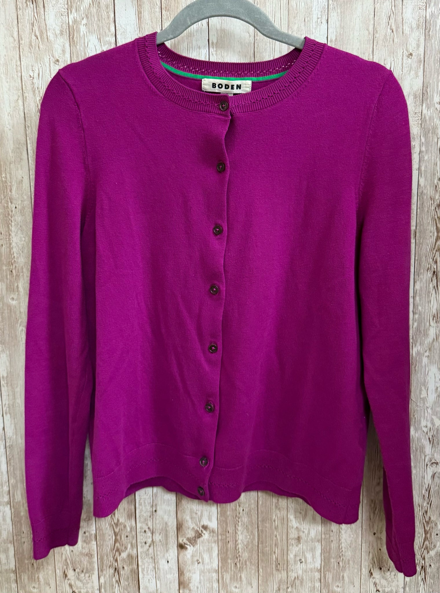 Size M BODEN FUCHSIA Cardigan