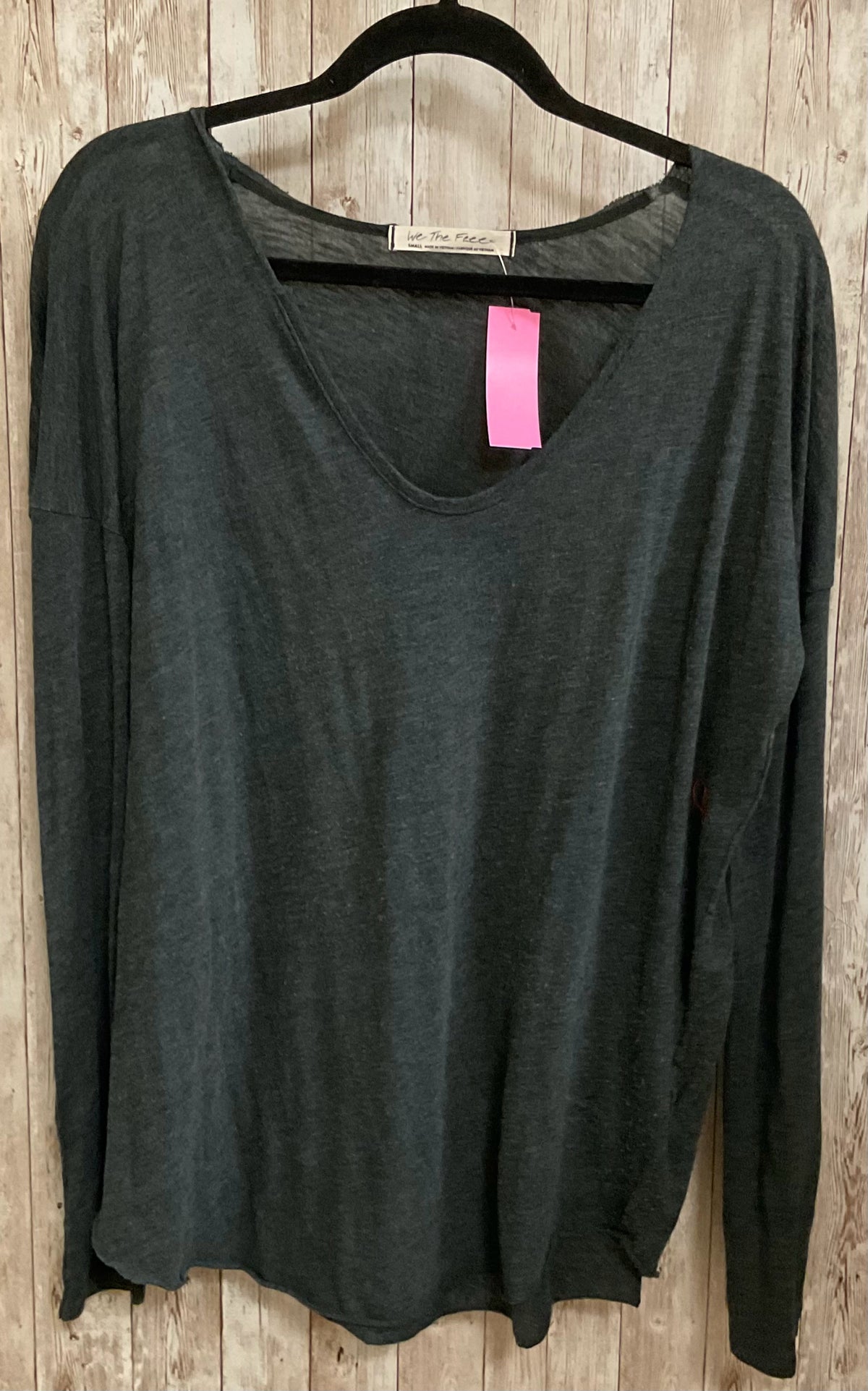 Size S WE THE FREE Charcoal Top
