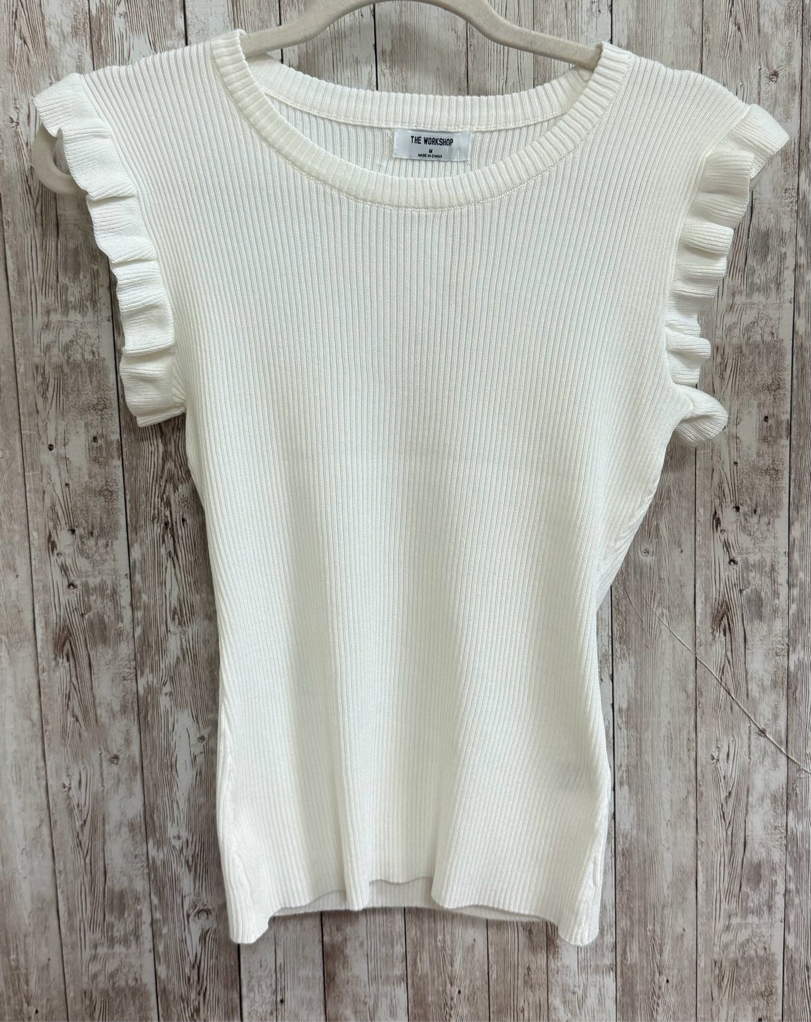 Size M The Workshop White Top