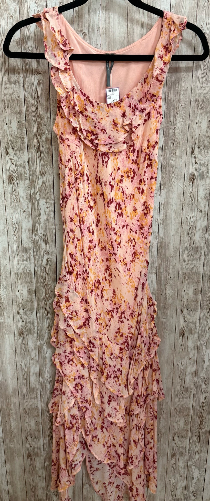Size XS ANTHROPOLOGIE PINK FLORAL Dress