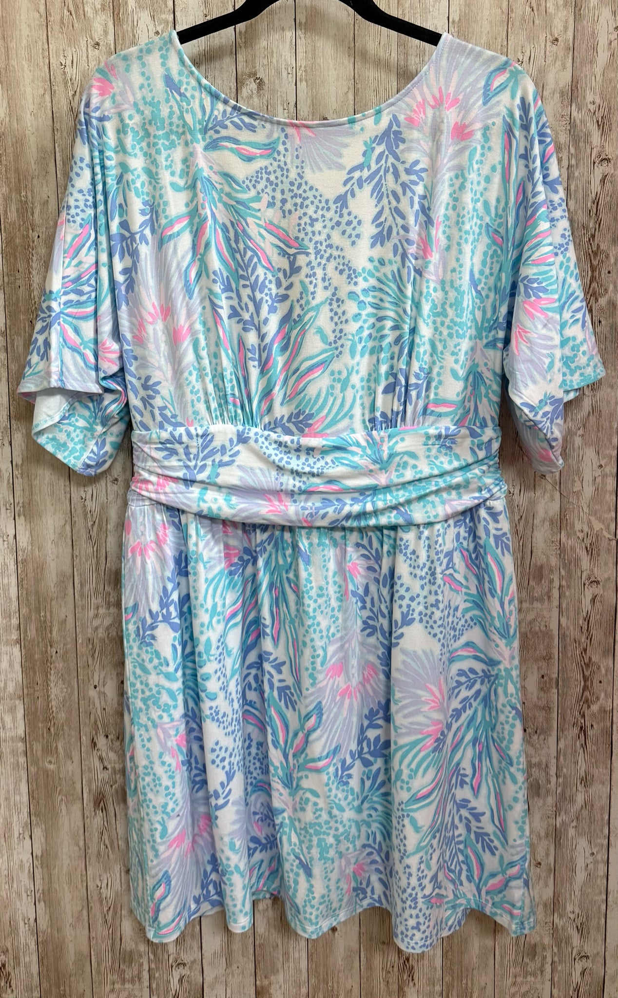 Size L LILLY PULITZER Blue Print Dress