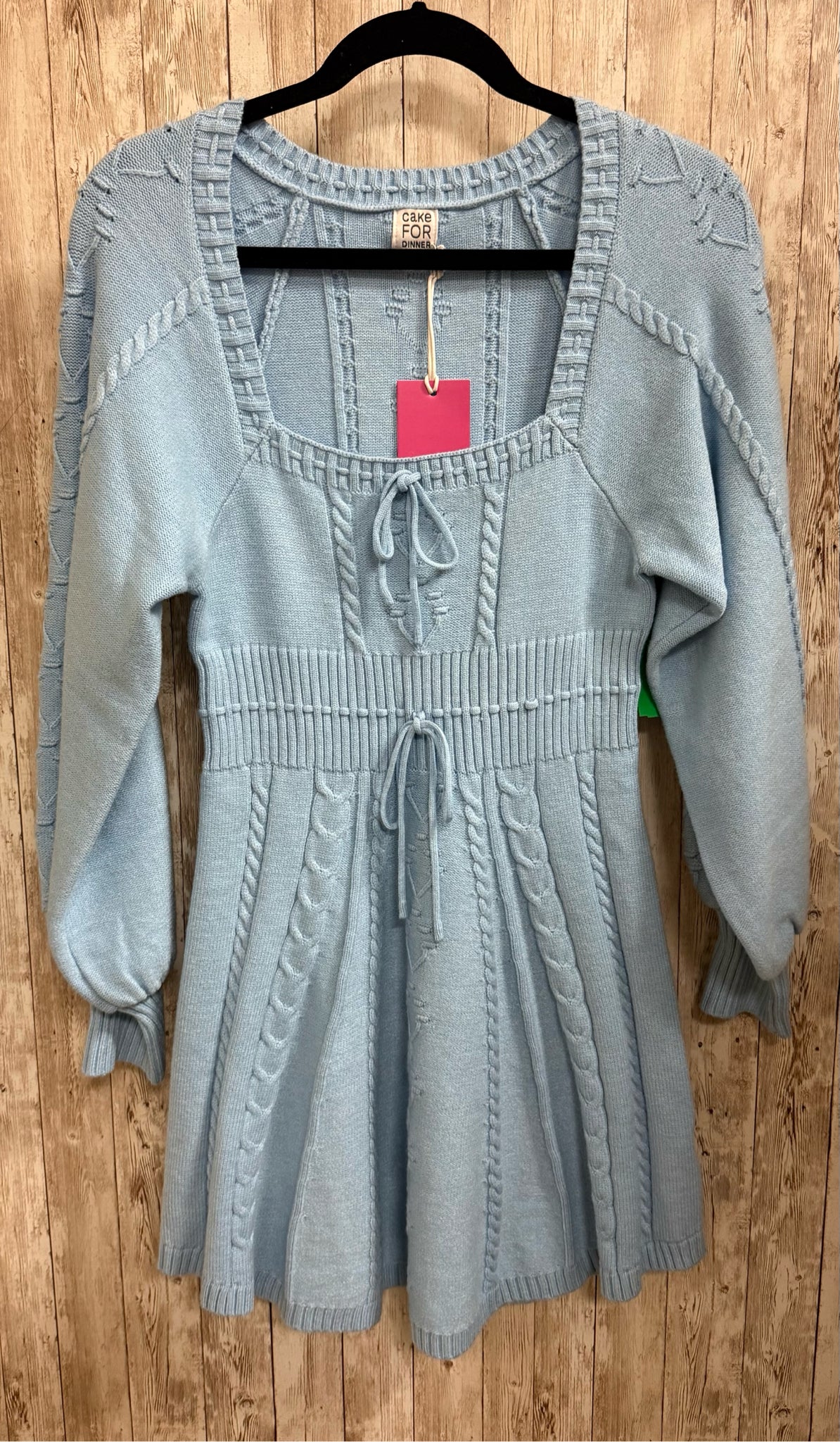 Size M CAKE FOR DINNER Blue Dress