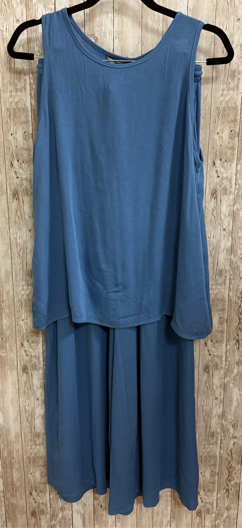 Size L CUPSHE Blue 2 PC PANT SET