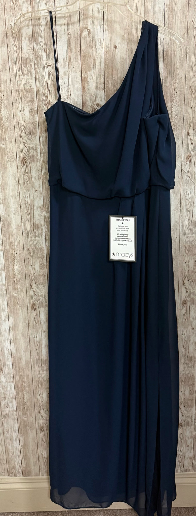 Size 12 ADRIANNA PAPELL Navy Dress