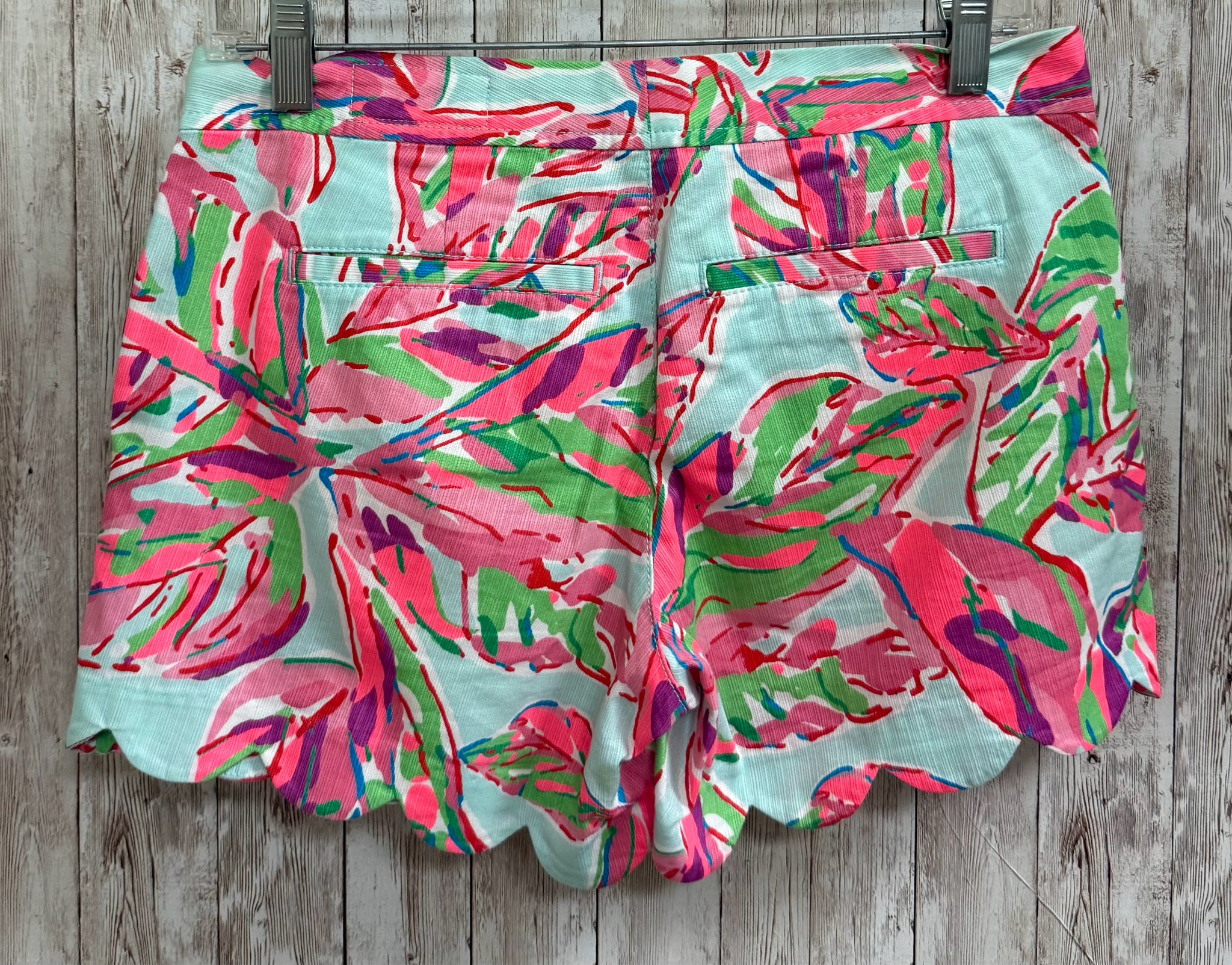 Size 0 LILLY PULITZER PINK AND GREEN Shorts