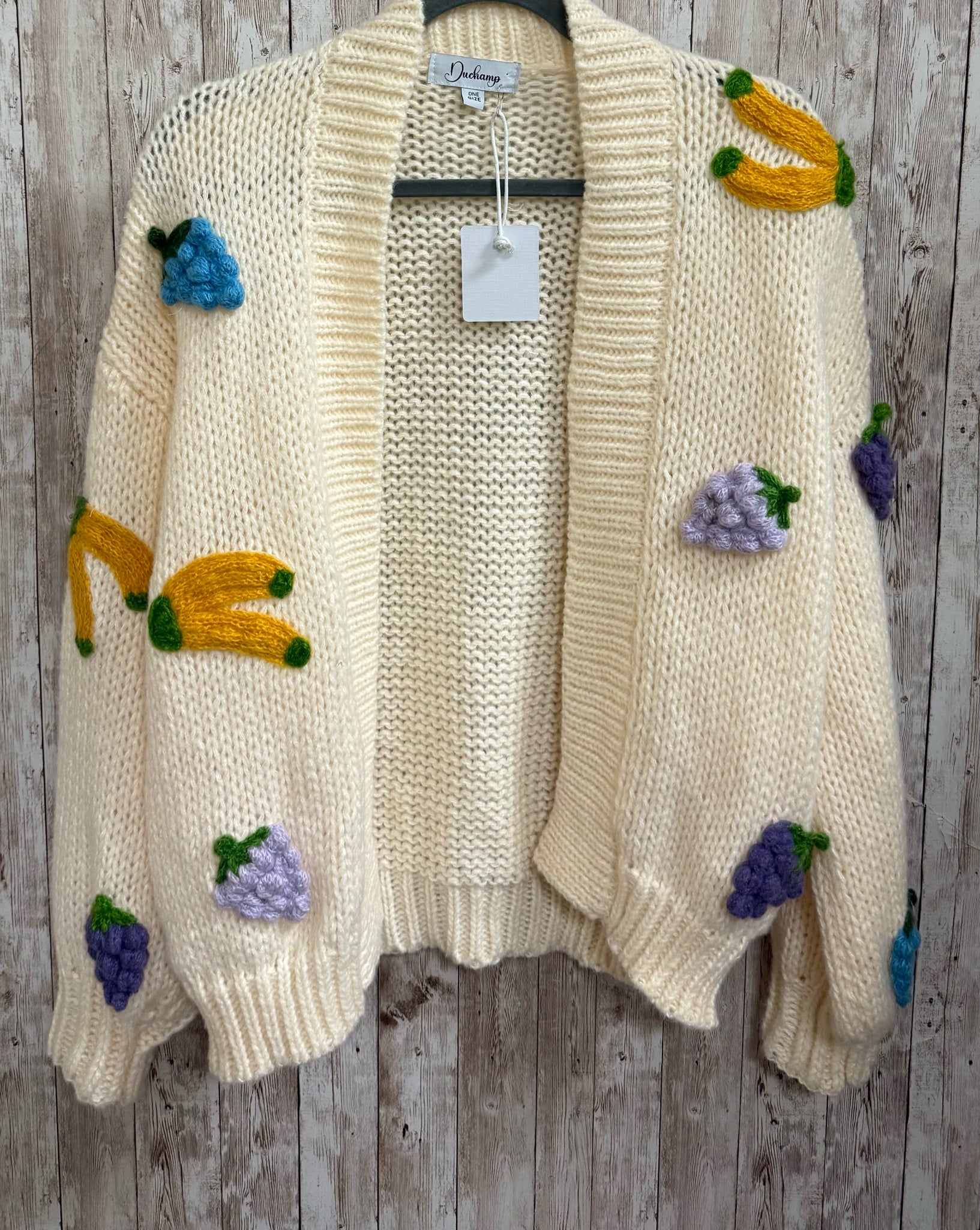 Size One Size DUCHAMP Cream Cardigan