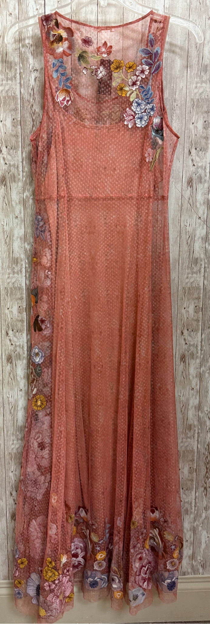 Size 10 SUNDANCE CLAY FLORAL Dress