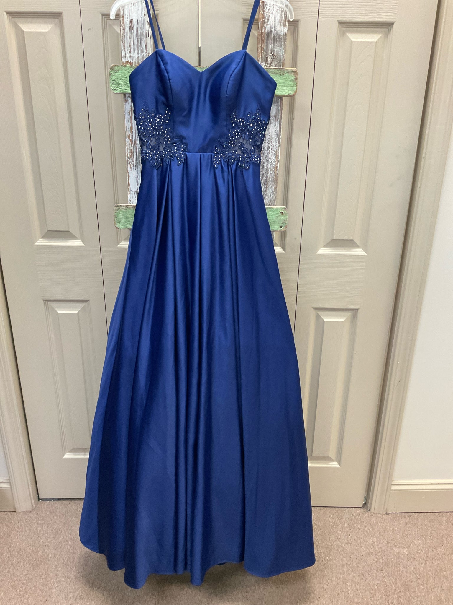 Size 0 Blondie nites Royal Blue Dress