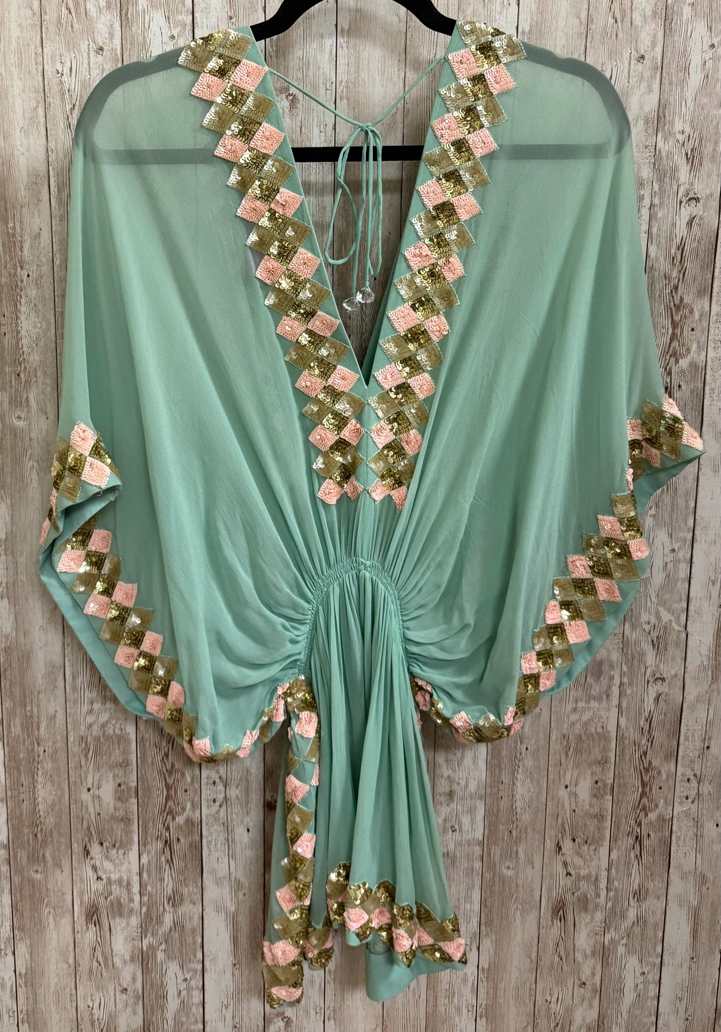 Size M LINDSEY BROWN SAGE Top