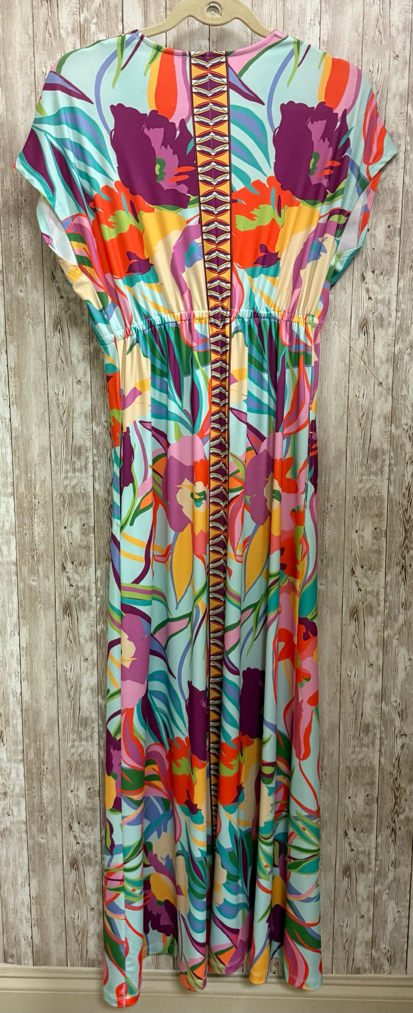 Size XS BOSTON PROPER TEAL AND PINK Dress