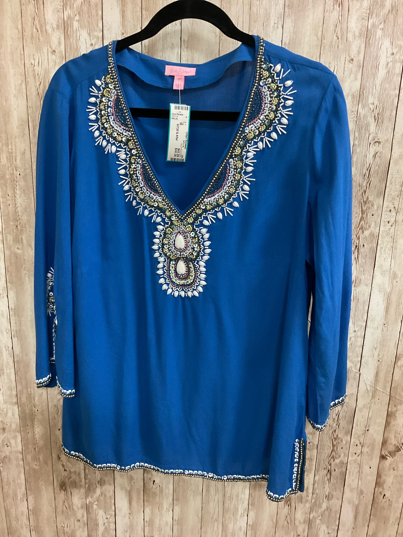 Size M LILLY PULITZER Royal Blue Top