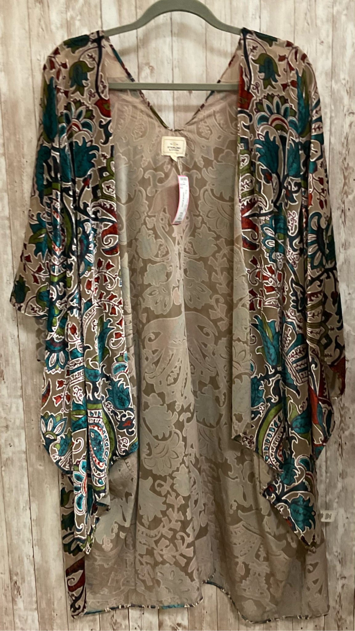 STERLING &STITCH TAN MULTI Wrap