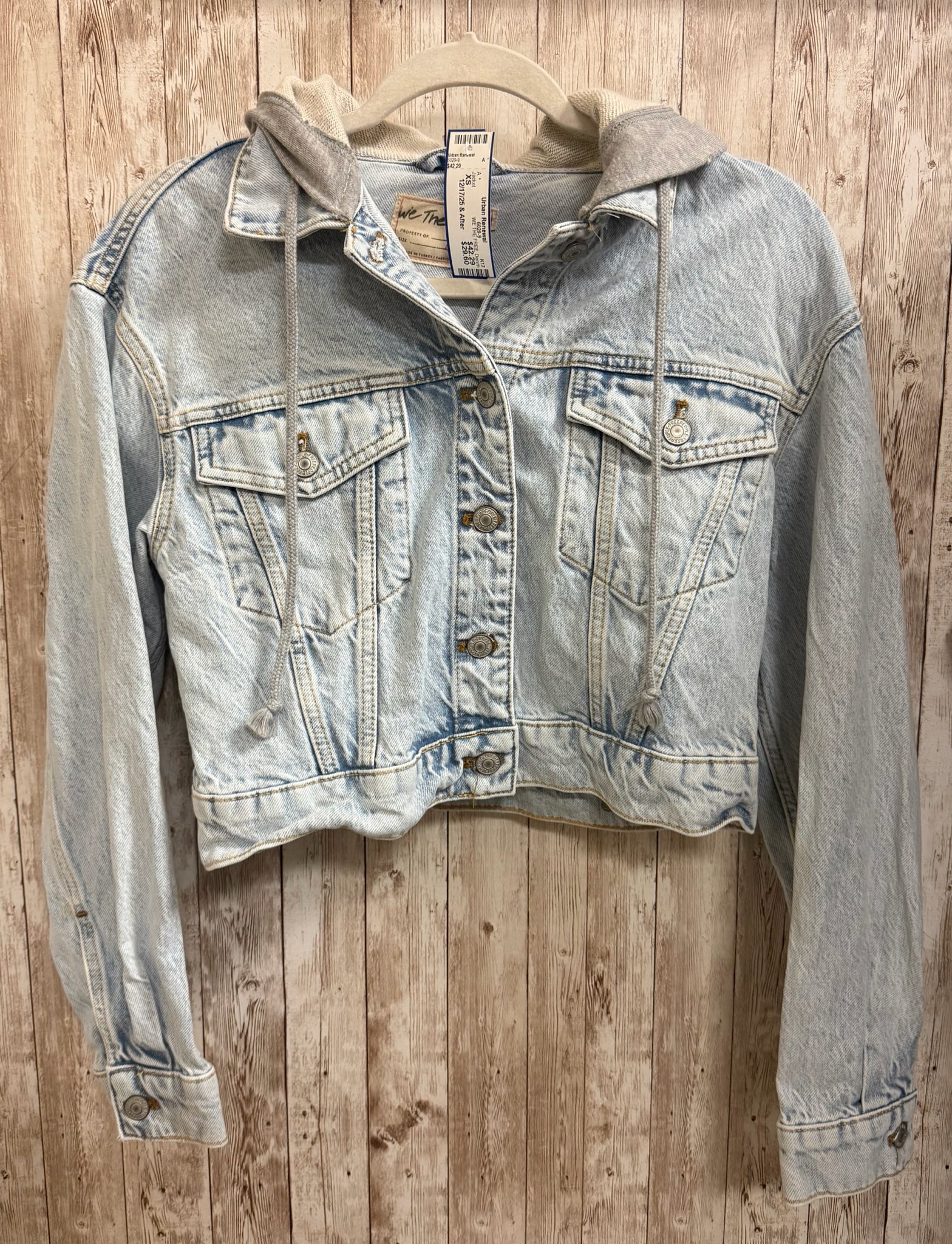 Size XS WE THE FREE Denim Jacket