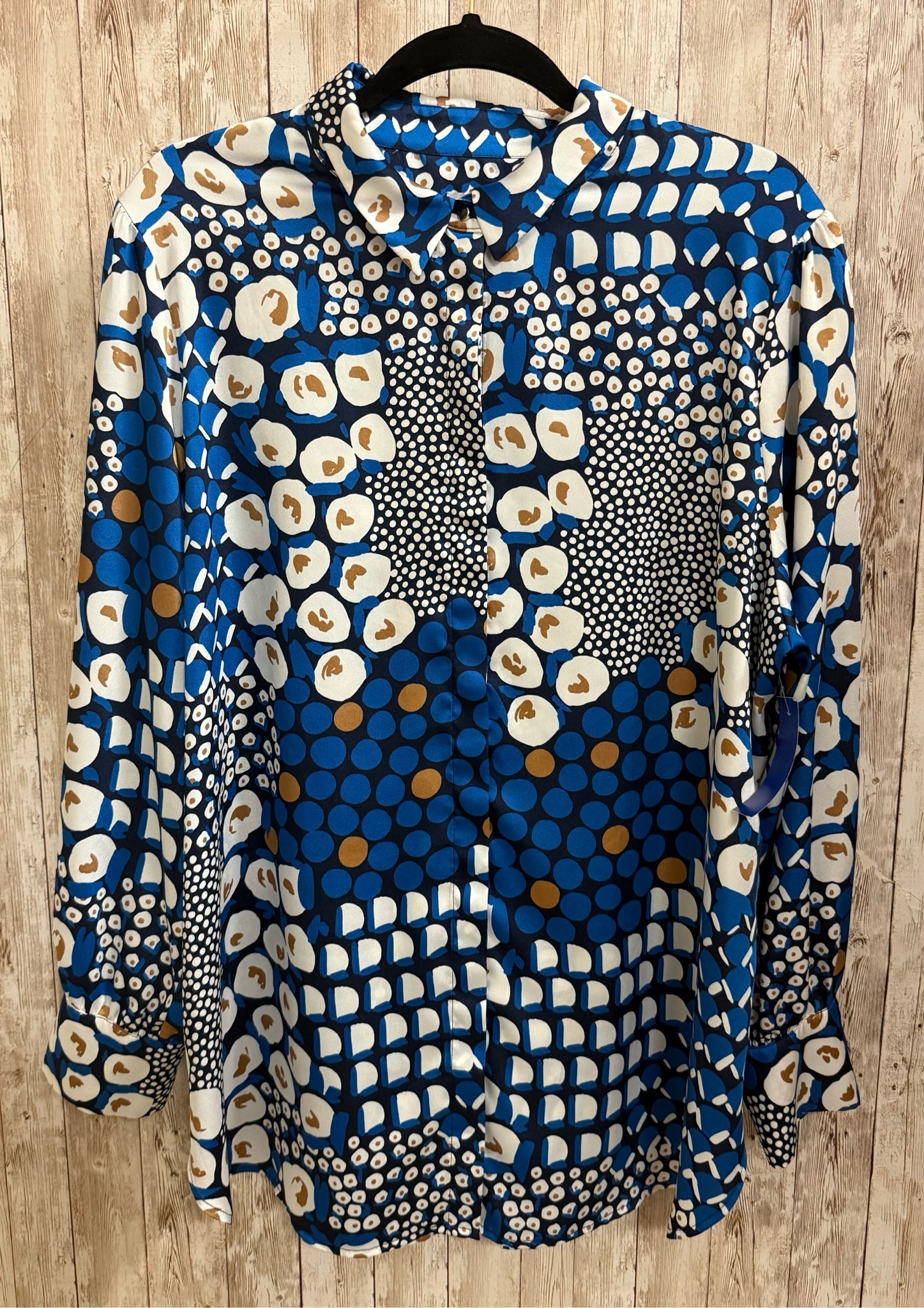 Size XL CHICO'S BLUE MULTI Top