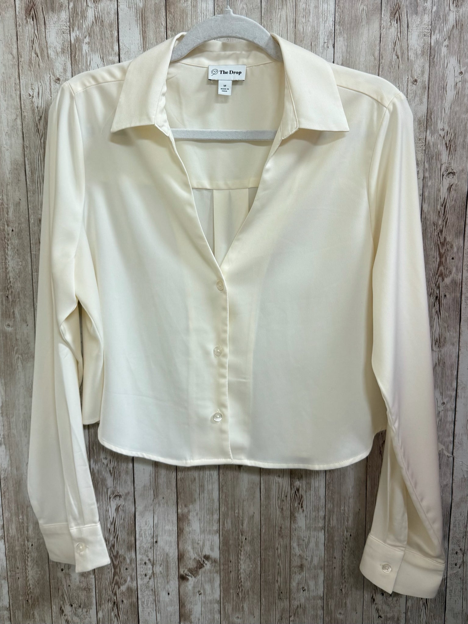 Size M THE DROP Cream Top
