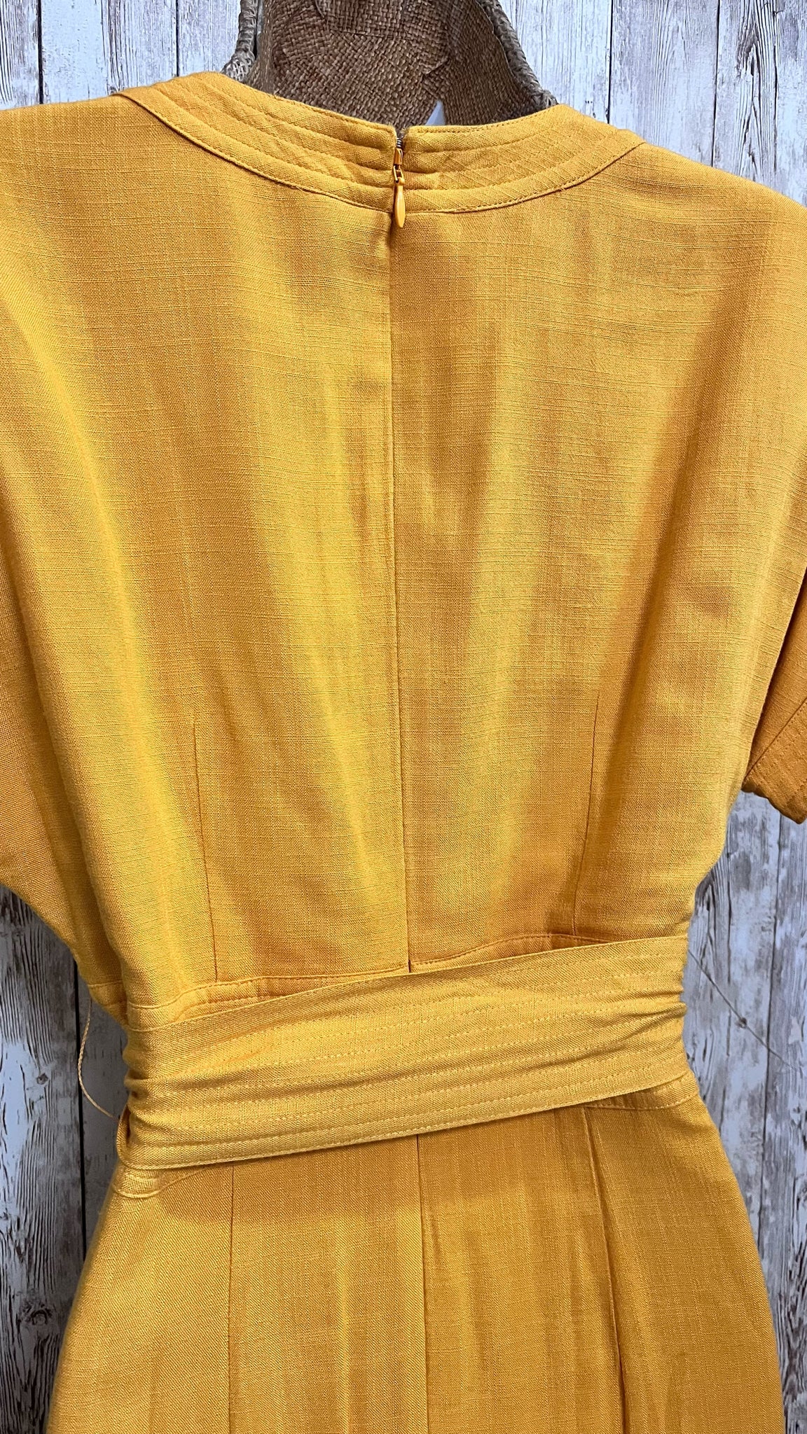 Size 2 CREMIEUX Yellow Dress