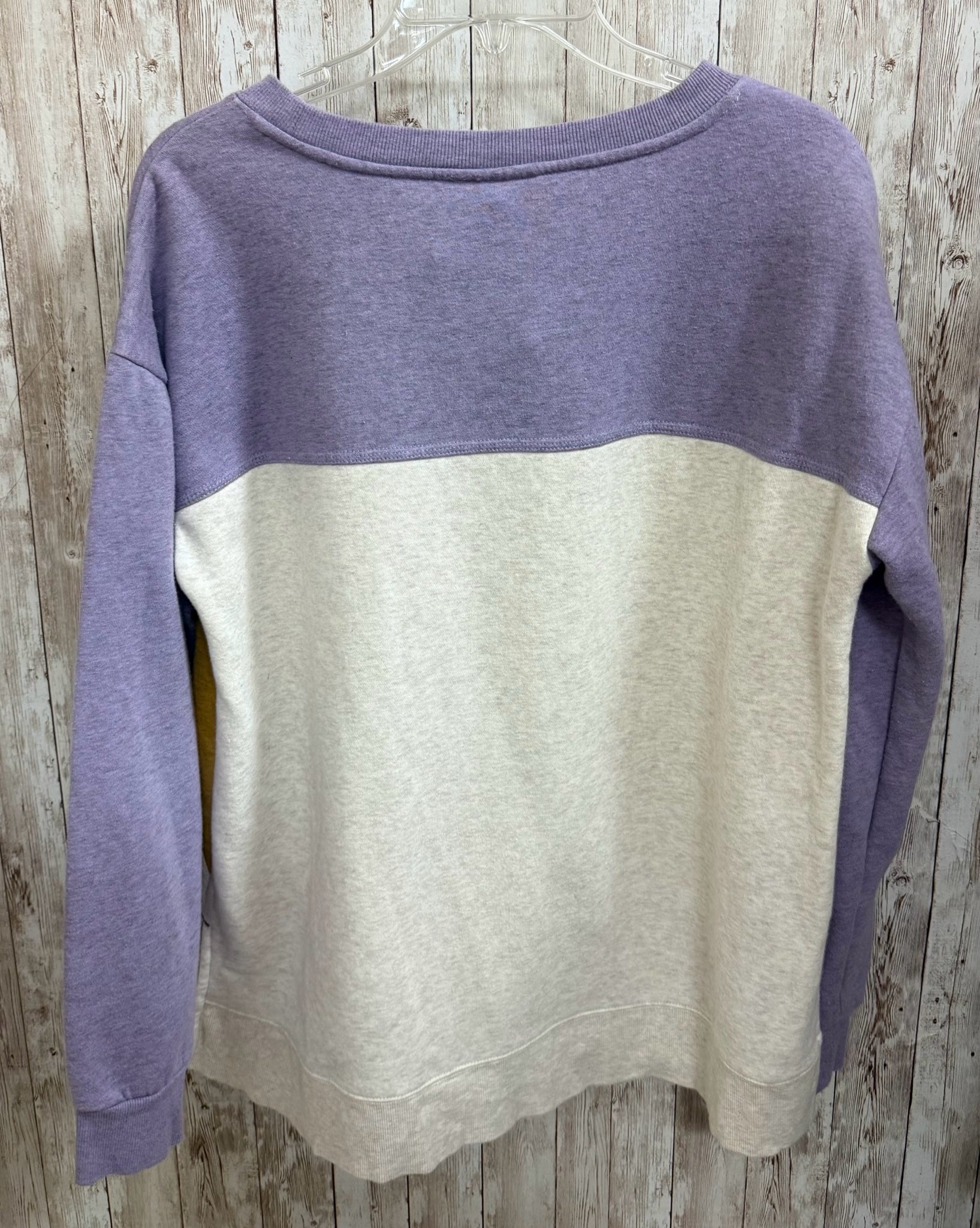 SATURDAY SUNDAY PURPLE AND CREAM sweatshirt