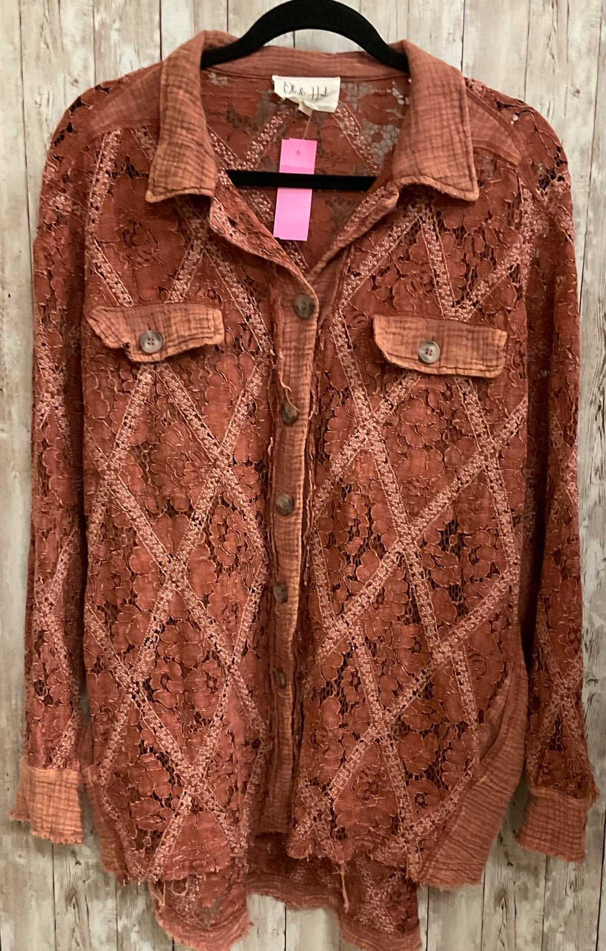 Size M OLI & HALI RUST Top