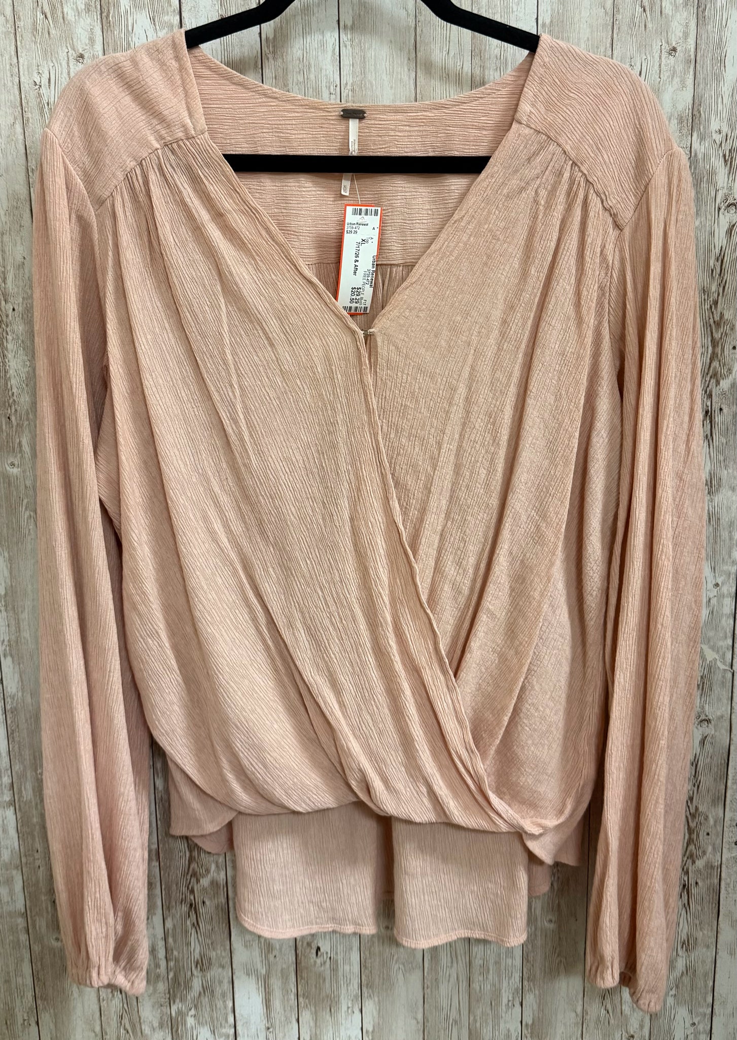 Size XL FREE PEOPLE Blush Top