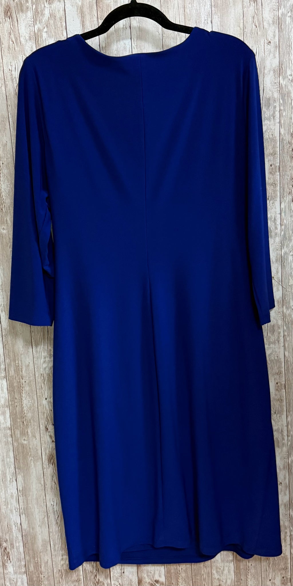 Size 14W LAUREN Royal Blue Dress
