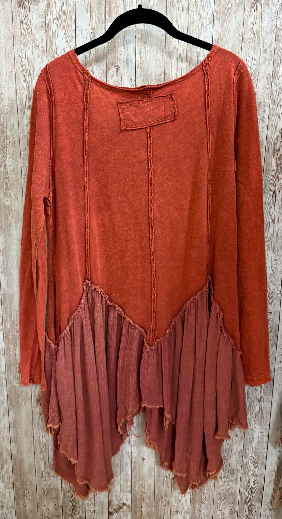 SPIRITED RUST Women Size One Size Tunic