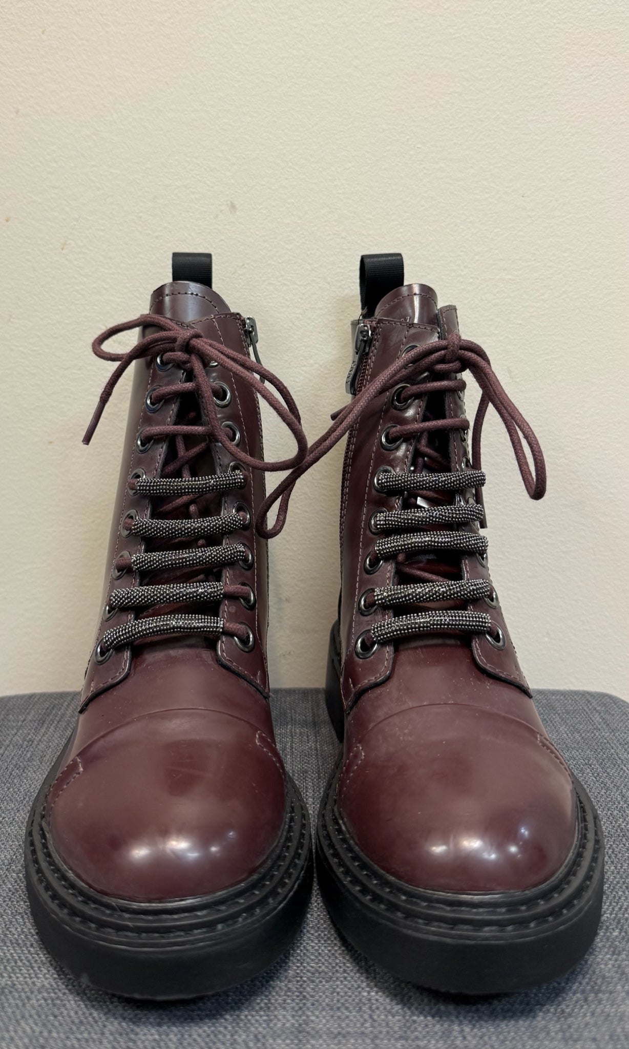 5.5 DKNY Purple Boots