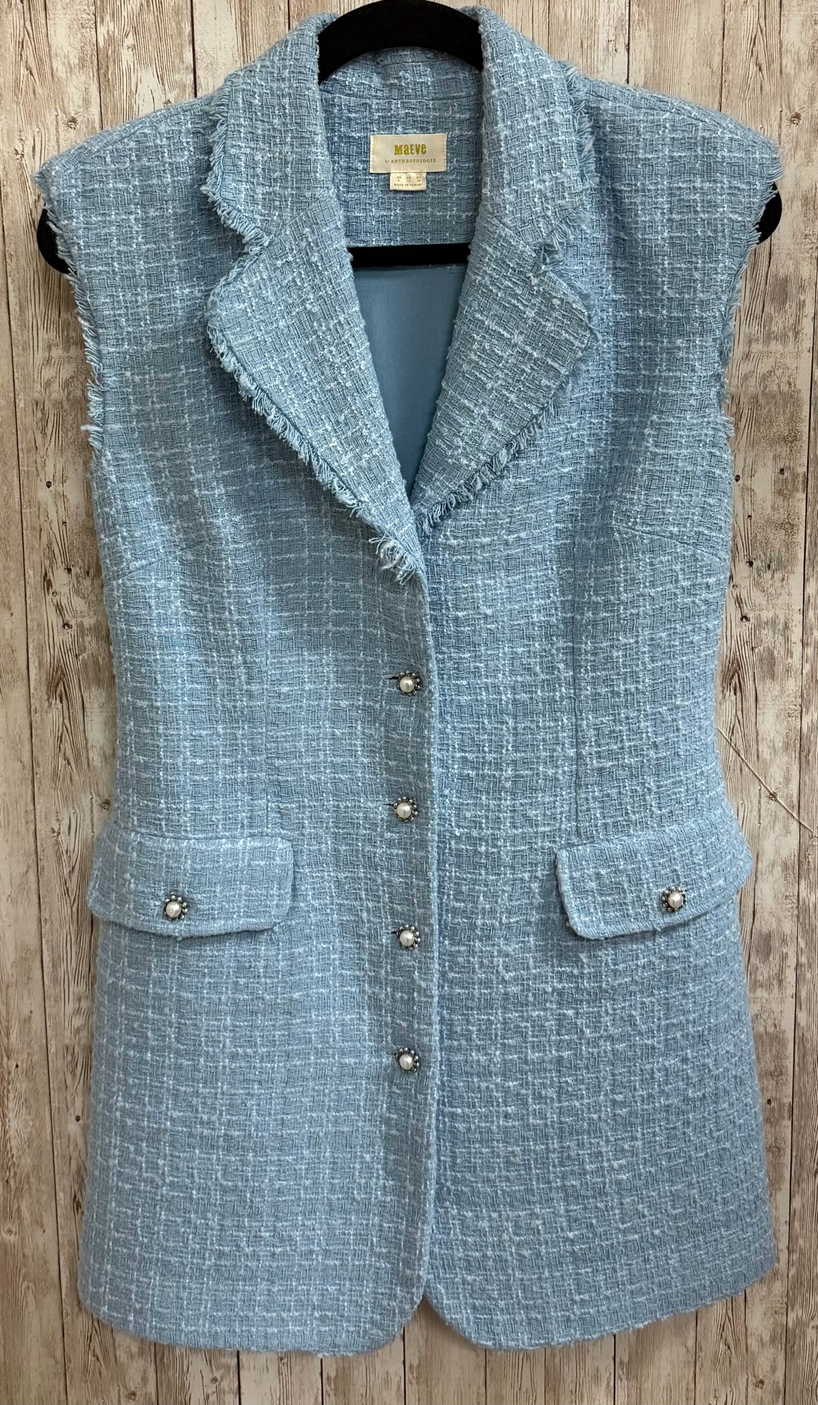 Size 6 MAEVE Blue Dress