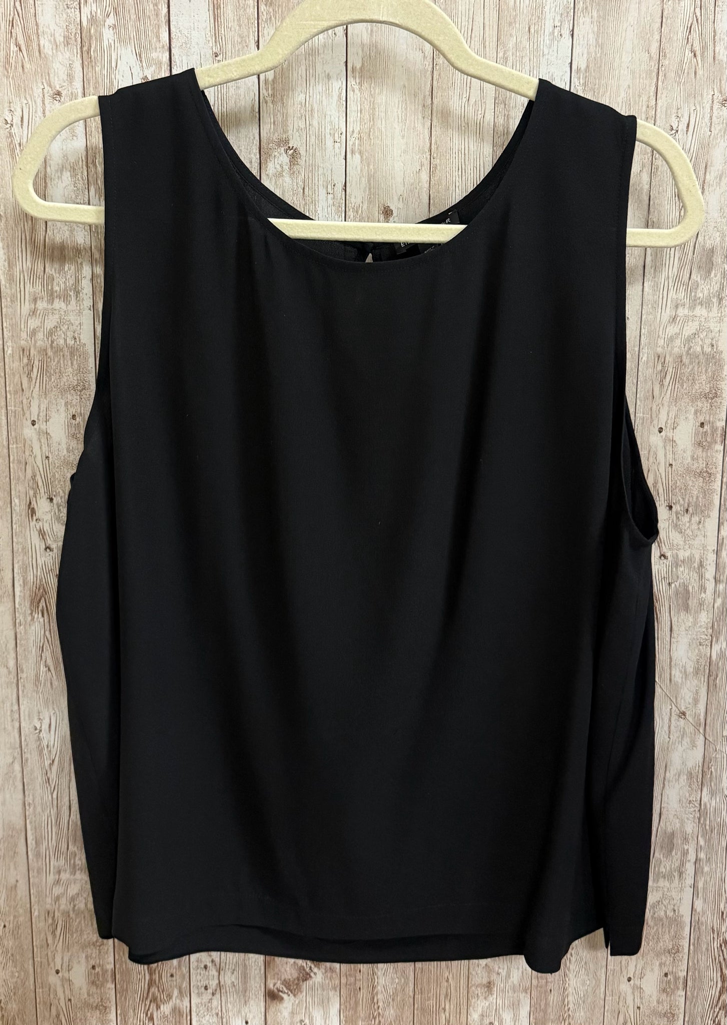 EILEEN FISHER Black Velvet Women Size XL Tunic