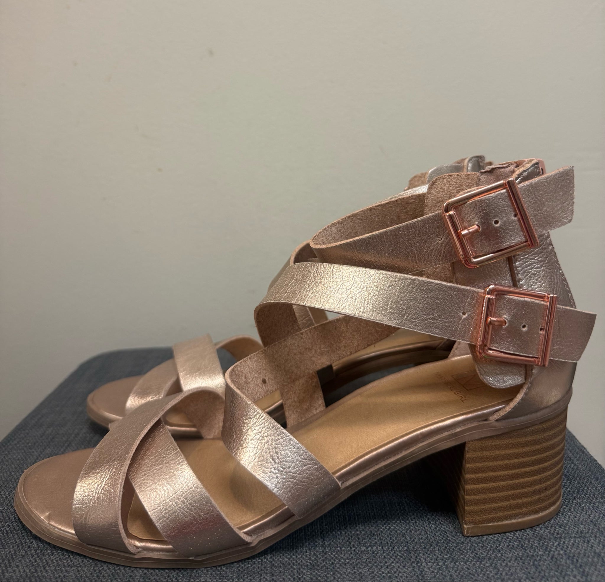 9 MATERIAL GIRL ROSE GOLD Sandals