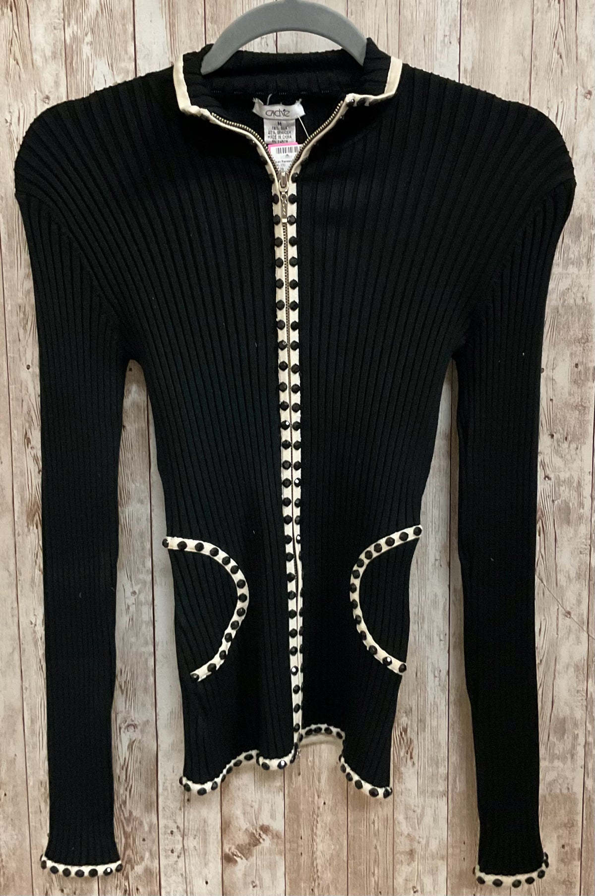 Size M CACHE Black Cardigan