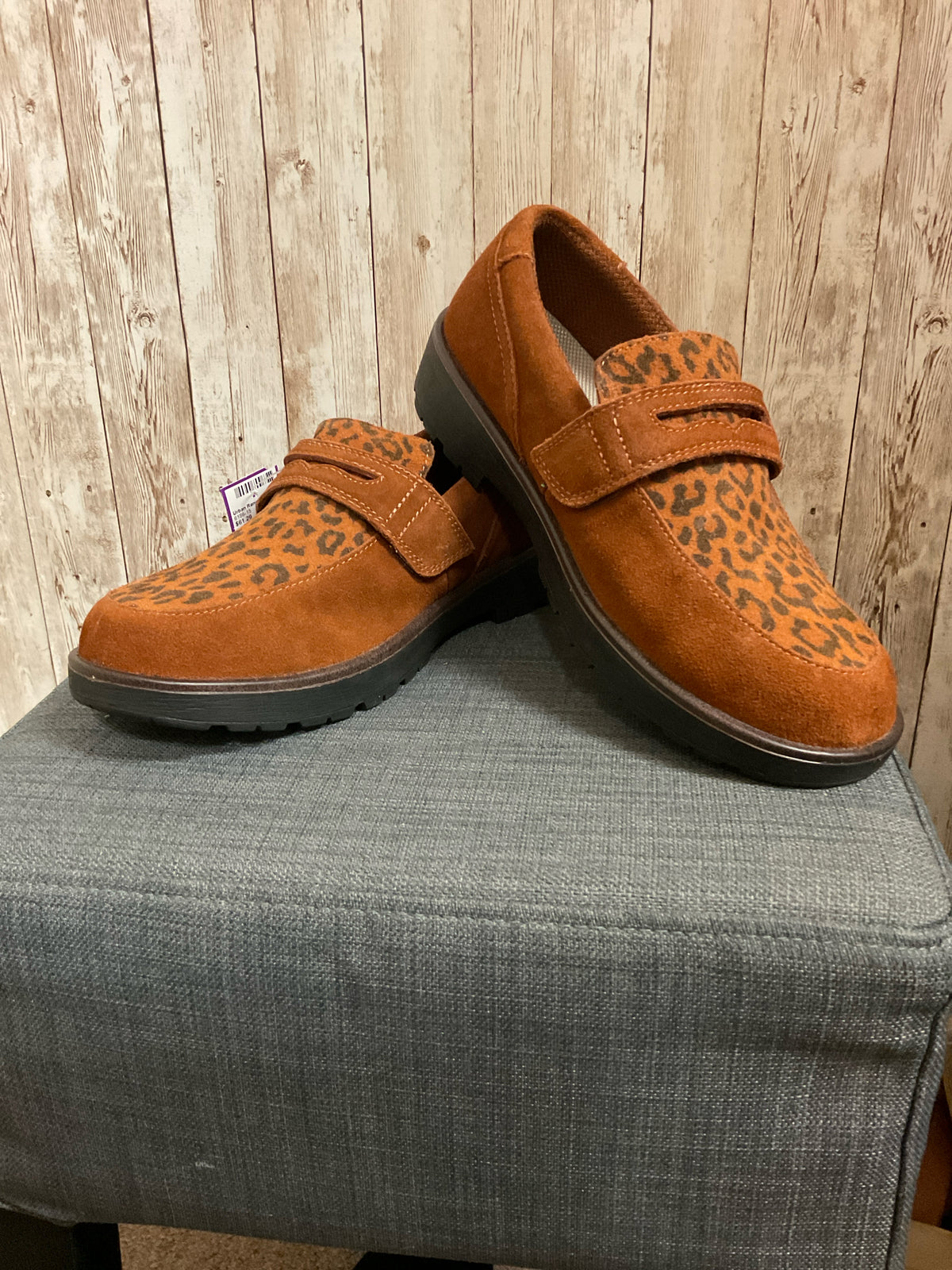 8.5 ORTHOFEET Camel SHOES