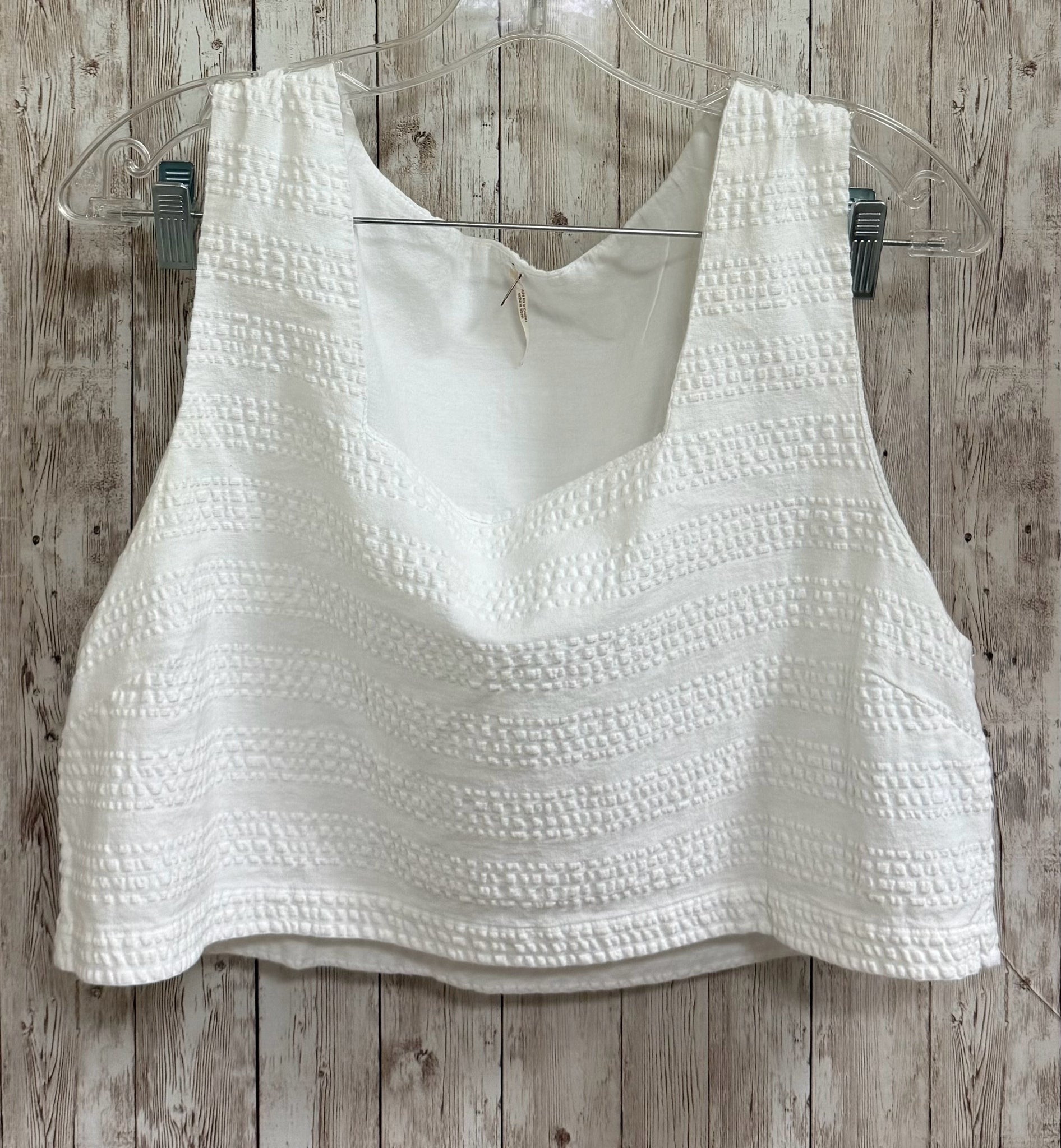 Size L FREE PEOPLE White 2 PC SET