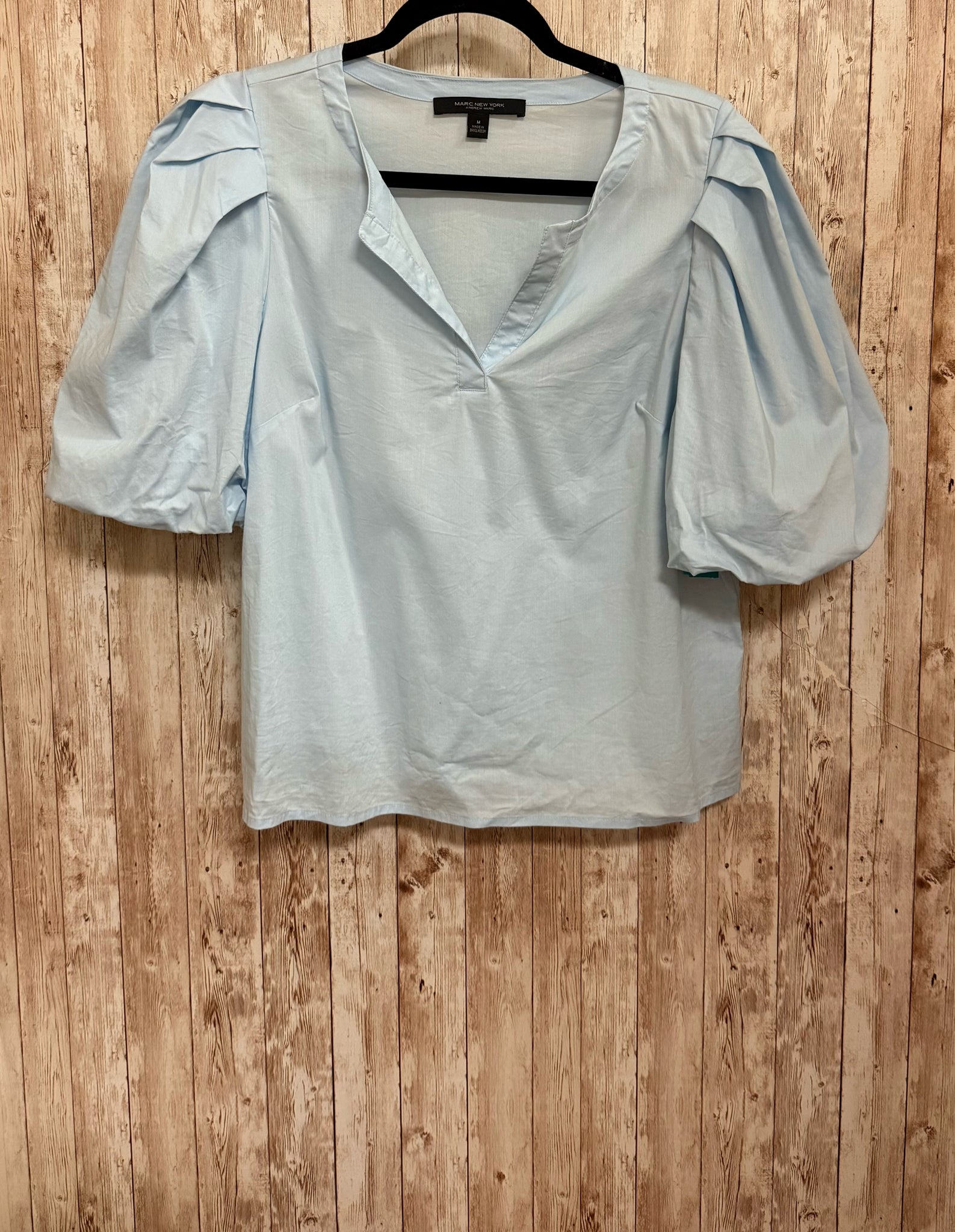 MARC NEW YORK Size M Light Blue Top