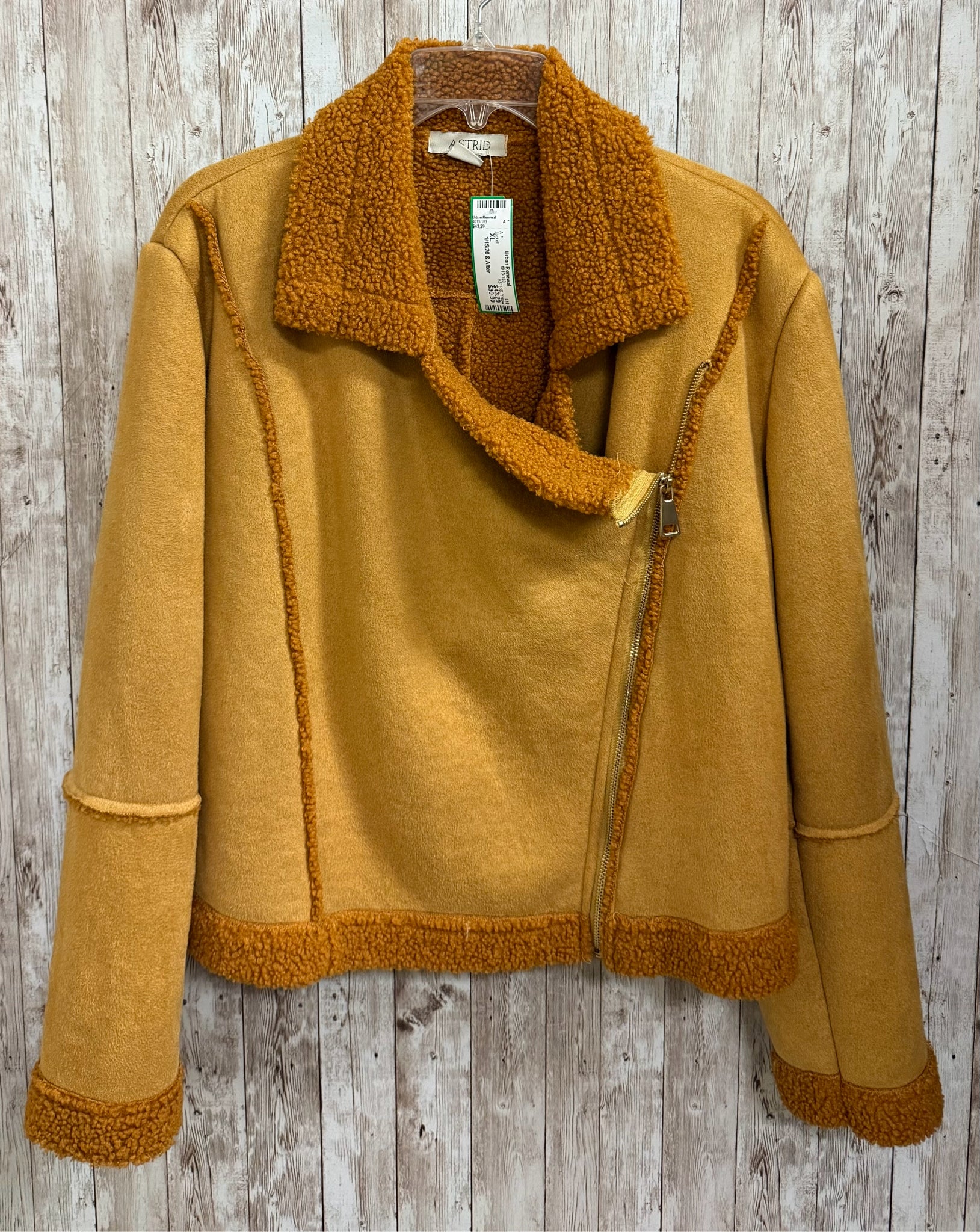 Size XL ASTRID Yellow Jacket