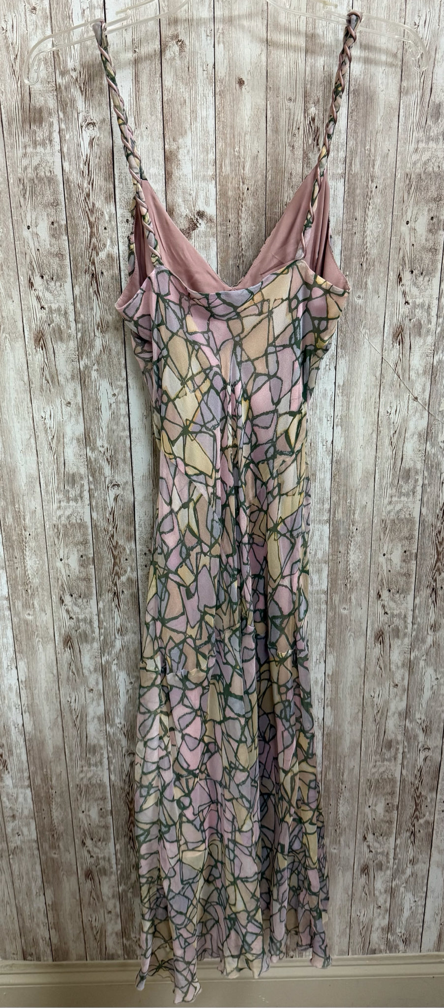 Size 6 DIANE VON FURSTEN BLUSH PRINT Dress