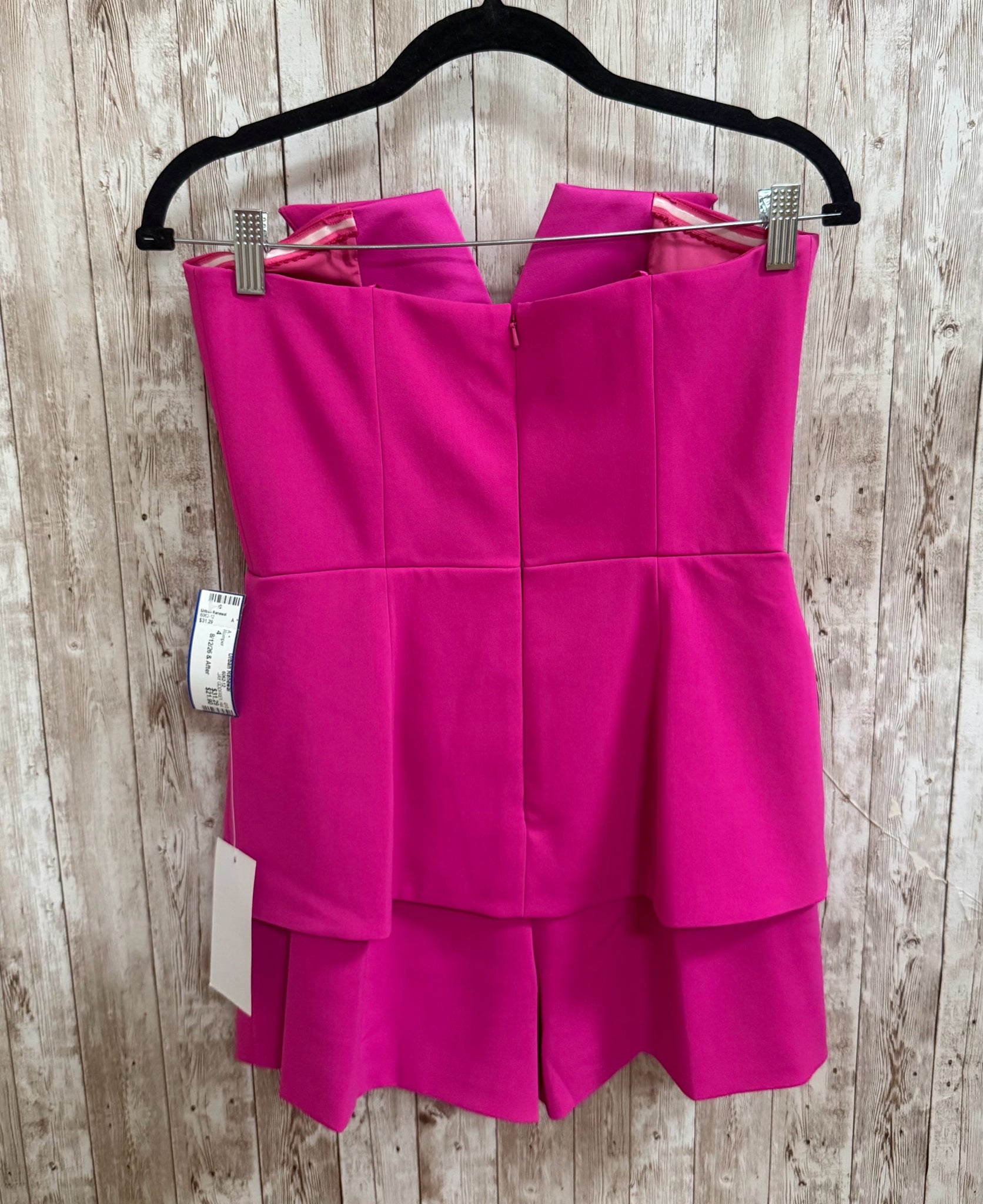 Size 4 JAY GODFREY Hot Pink Romper