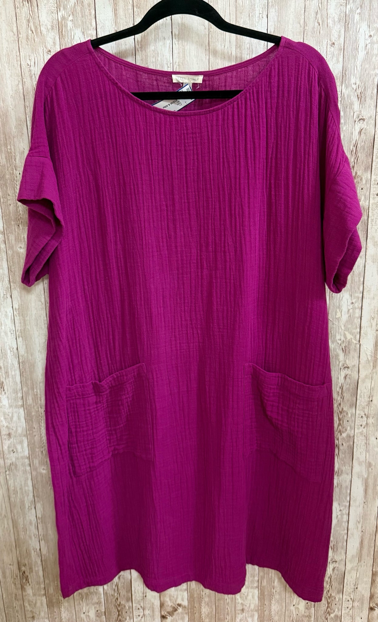 Size XL EILEEN FISHER FUCHSIA Dress