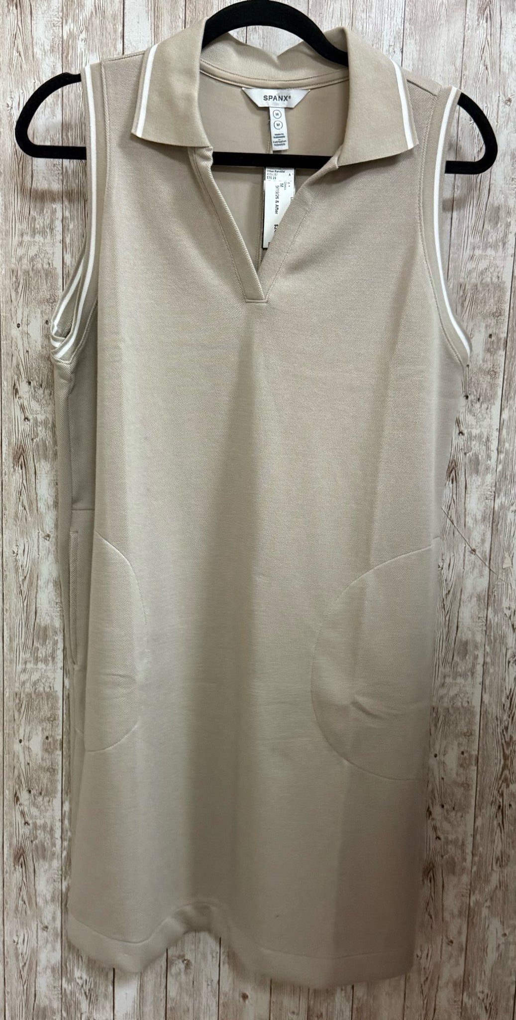Size M SPANX Tan Dress