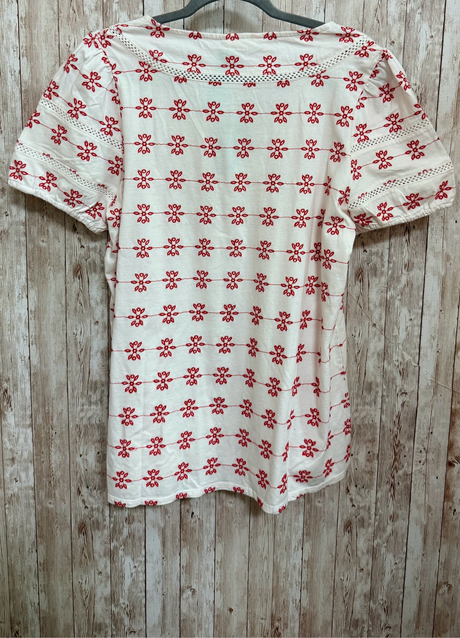 Size M MATILDA JANE WHITE AND RED Top