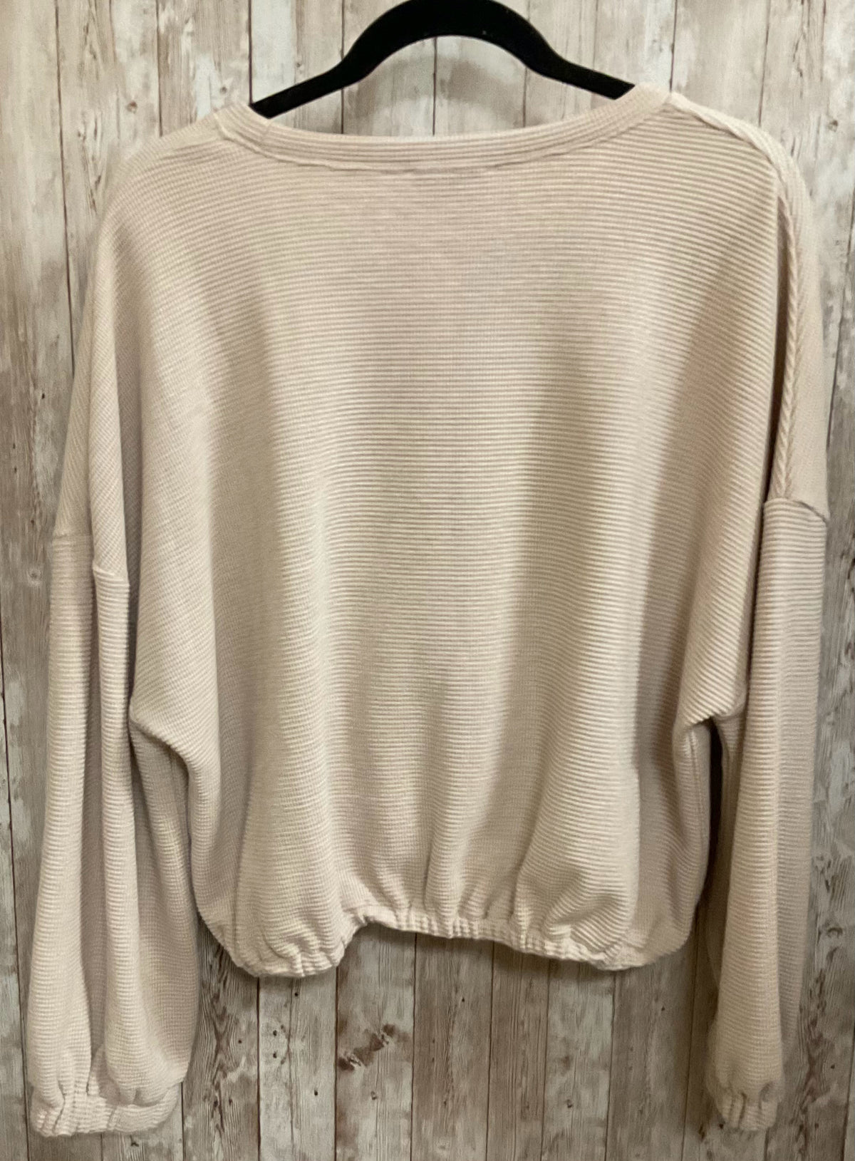 Size M SADIE & SAGE Beige Top