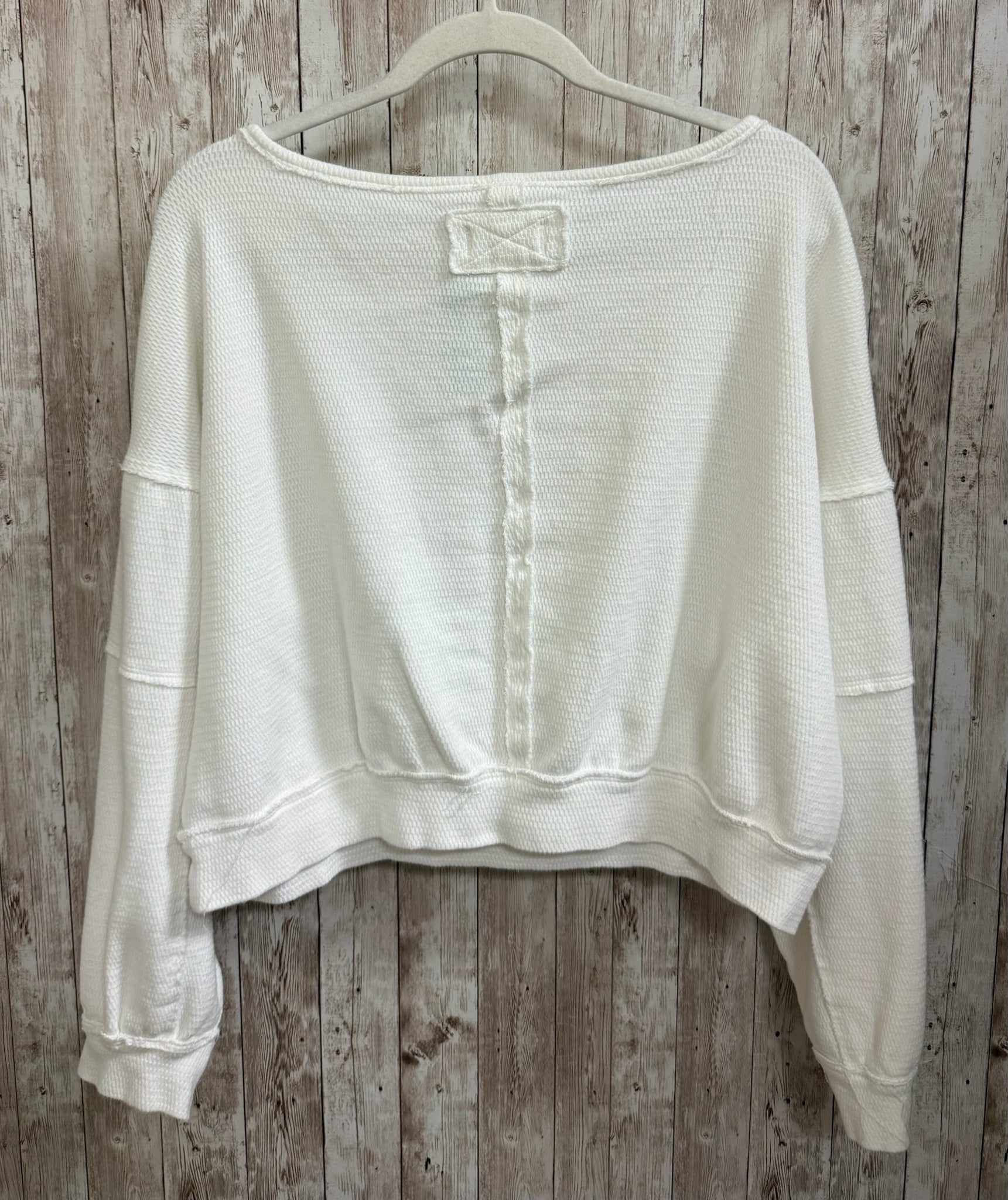 Size L WE THE FREE White Top