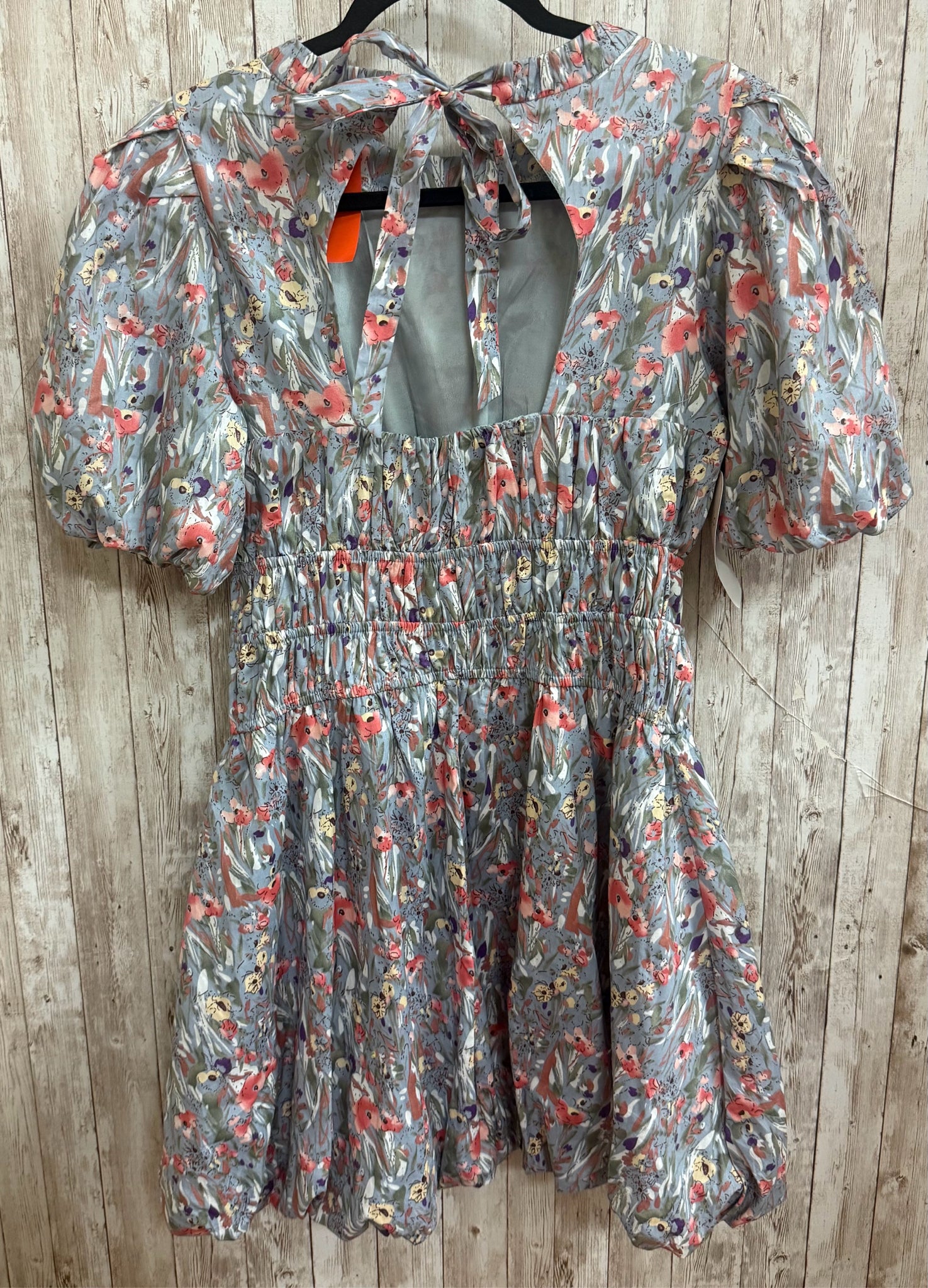 Size L &MERCI BLUE FLORAL Dress