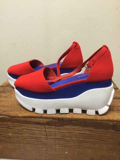 8 JEFFREY CAMPBELL Red Wedges