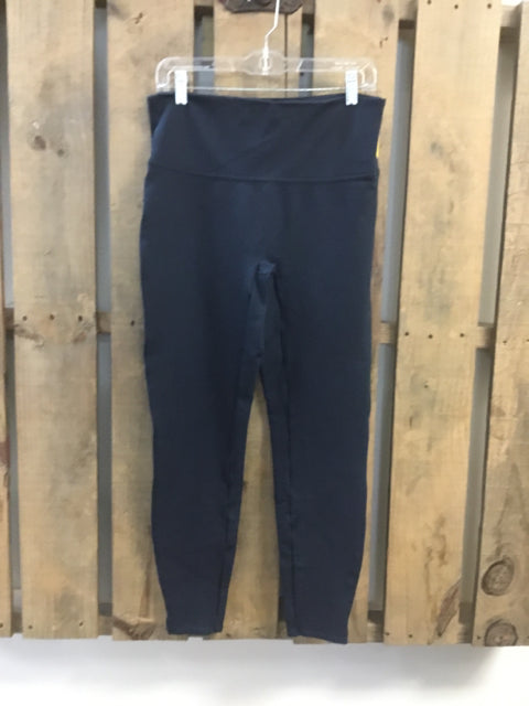 Size L SPANX Navy Leggings