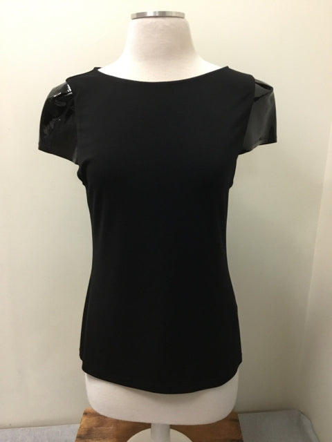 ALICE + OLIVIA Size L Black Top