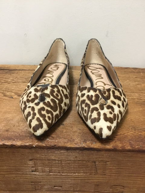 5.5 SAM EDELMAM Animal Print SHOES