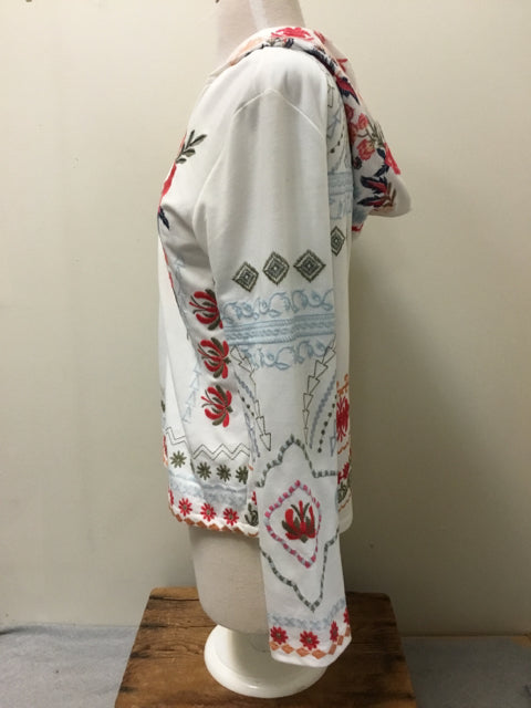 Size M DOR DOR White Print Jacket