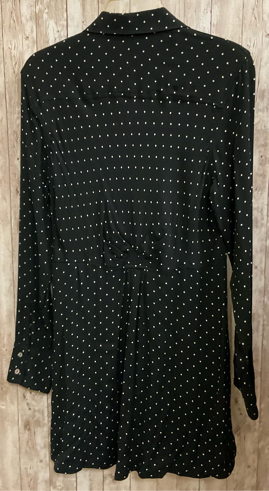 Size M FREE PEOPLE BLACK AND WHITE POLKA DOT Dress